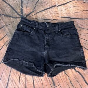 Signature by Levi Strauss Dark Denim High Rise Jean Shorts